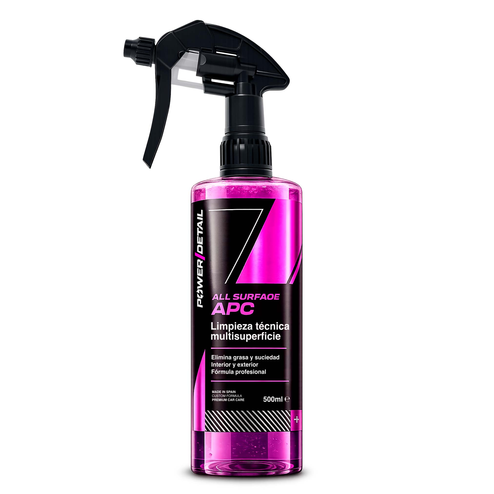 Limpiador multisuperficie All Surface APC Power Detail para interior y exterior del coche
