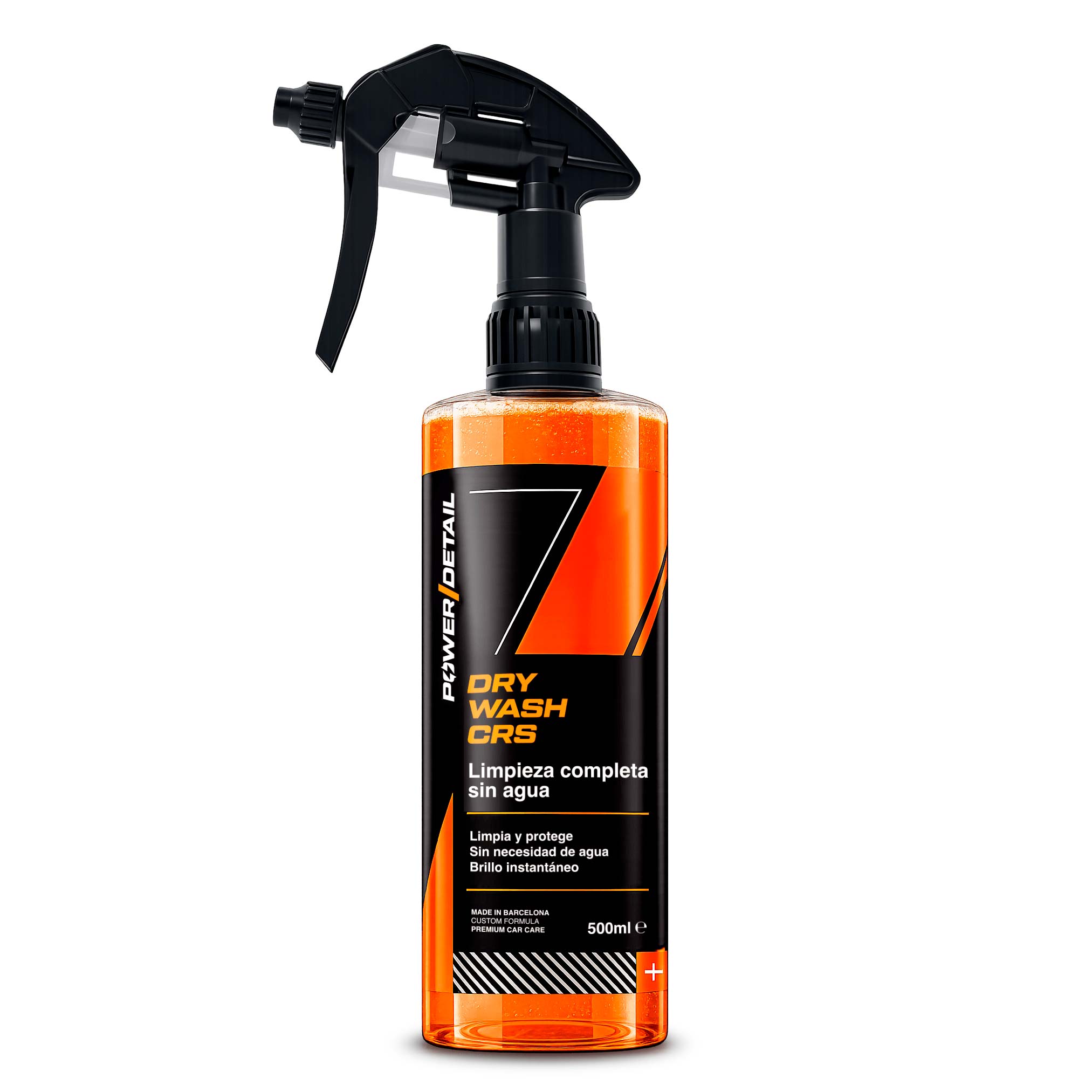 Producto Dry Wash CRS Power Detail para lavado de coches sin agua 500 ml