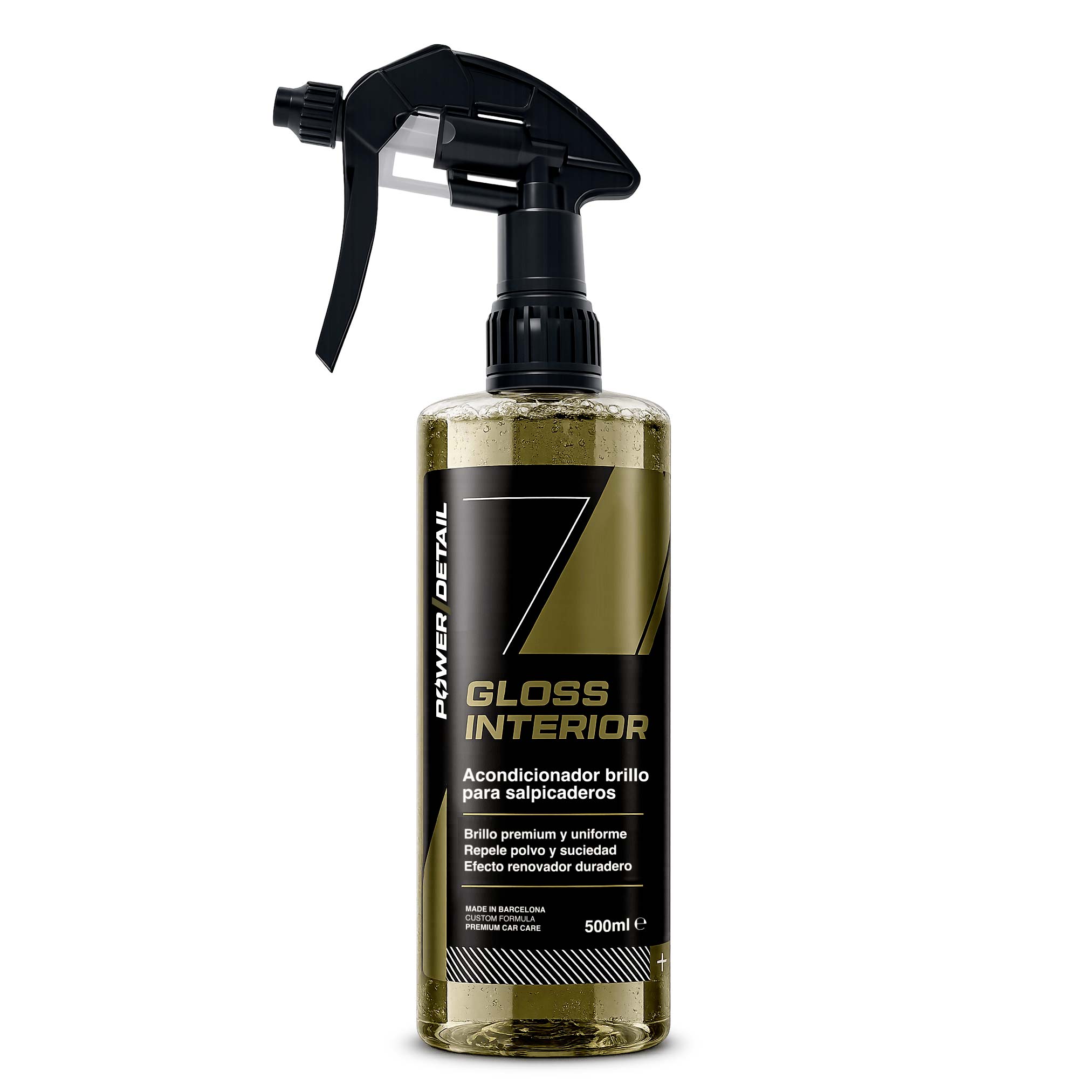 Acondicionador Gloss Interior Power Detail para salpicaderos de coche 500 ml