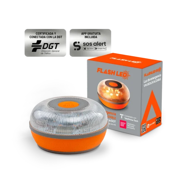 Baliza V16 FlashLED Conectada y Homologada DGT 3.0