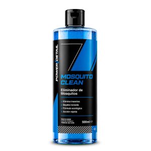PowerDetail Mosquito Clean 500 ml, limpiador eliminador de restos de insectos y mosquitos para carrocería, cristales y plásticos.