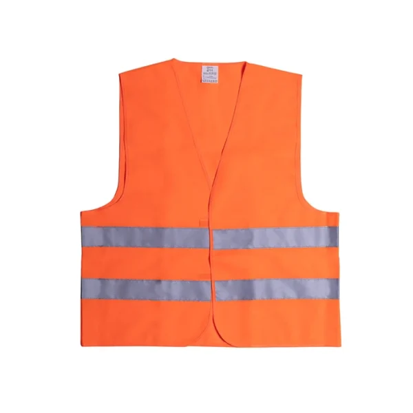Chaleco Reflectante Homologado Naranja para Coche