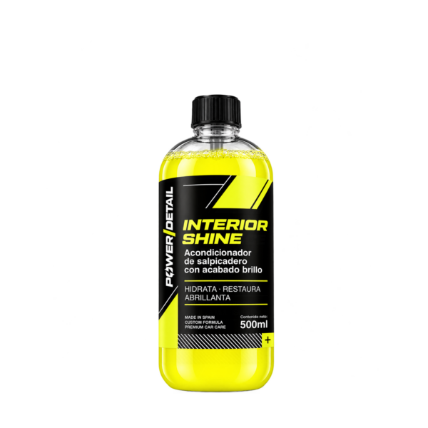 Envase PNG de Interior Shine PowerDetail, acondicionador del interior del coche con brillo