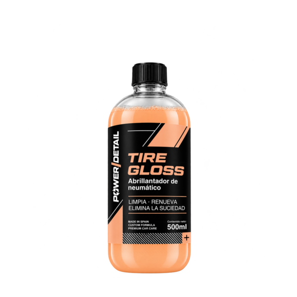 Envase PNG del abrillantador de neumáticos Tire Gloss PowerDetail de 500 ml